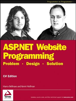 cover image of ASP.NET Website Programming